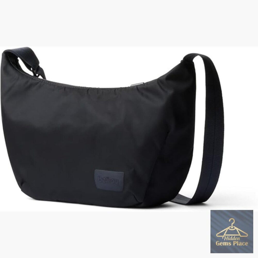 Mini Crossbody Bag with Adjustable Strap, 3 Pockets, 2.5L Capacity